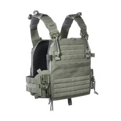 Tasmanian Tiger® Plattenträger TT Plate Carrier QR LC ZP IRR | Farbe: Steingrau Oliv